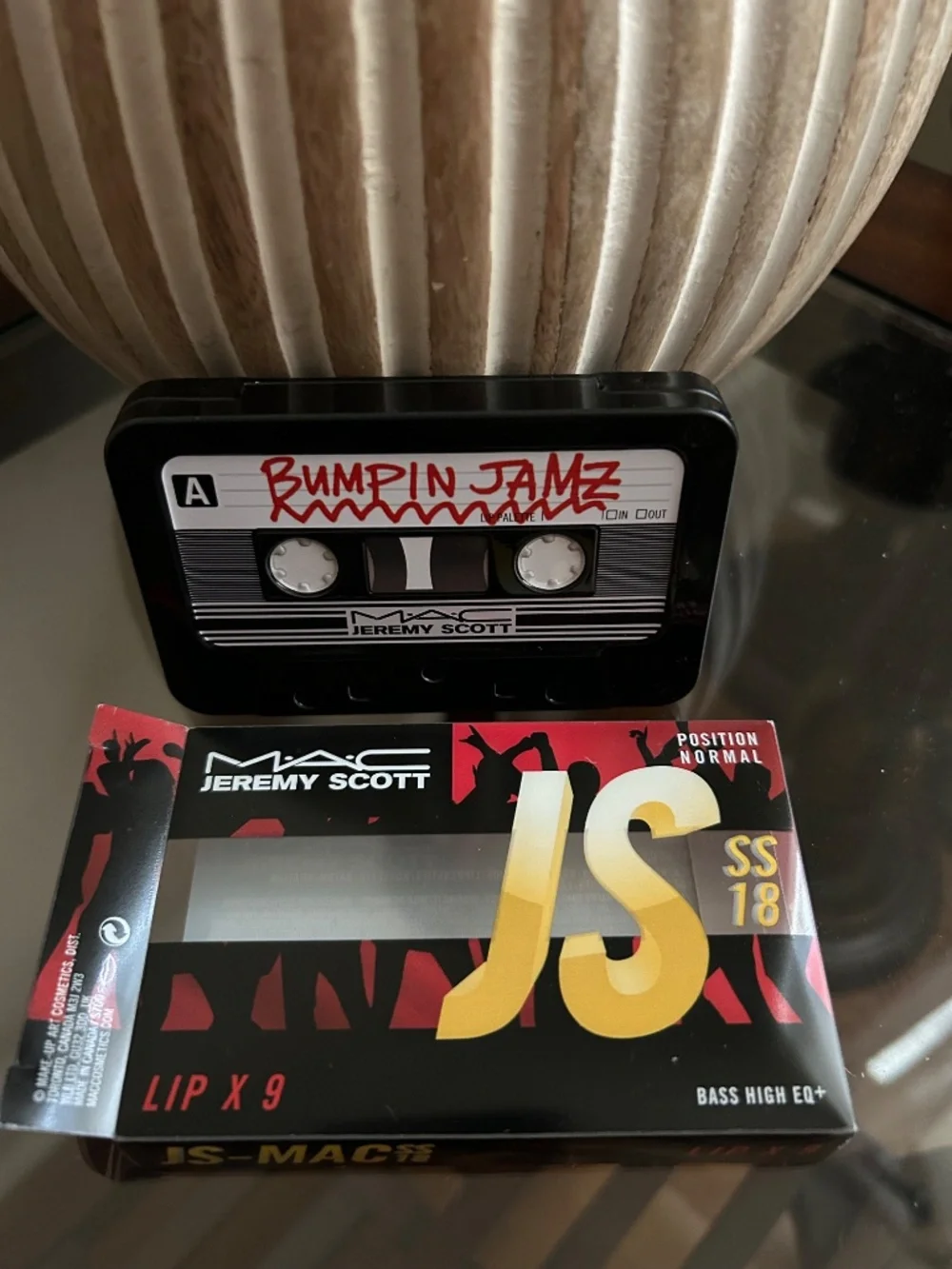 MAC Jeremy Scott eye shadow palette/ lip cassette palette